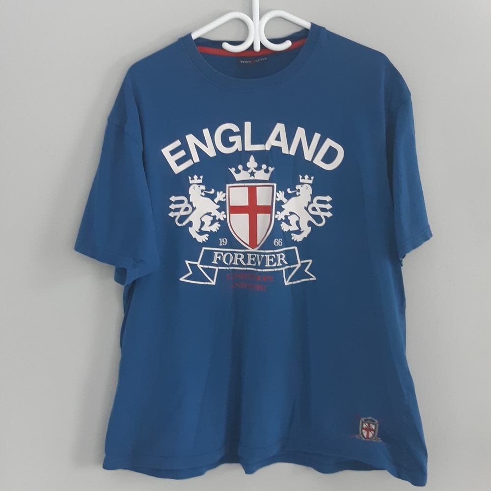 Vintage Turn Style  ''England 1966 forerver Land or hope ans glory M'ens T Shirt